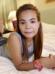 FreeKiloPics presents: Adorable Thai teen with perfect tits and ass gets drilled by white traveler