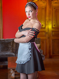 FreeKiloPics presents: Sexy Maid Henessy betrays Natalie Starr and fucks boyfriend