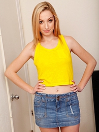 FreeKiloPics presents: Perky breasted Zoey Parker fingering her tight pussy