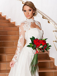 FreeKiloPics presents: Czech bride Angel Piaff gets banged in a laundry room after posing in lingerie