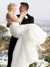 FreeKiloPics presents: Hot blonde Anikka Albrite consummates her marriage vows after getting married