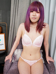 FreeKiloPics presents: Asian girl Shiori Fujimori displays her petite tiny tits and unveils her complete nakedness in a solo